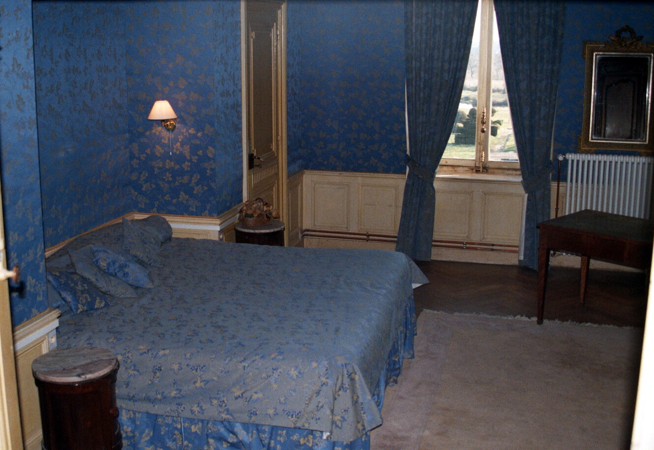 Das Beaujolais blaue Schlafzimmer